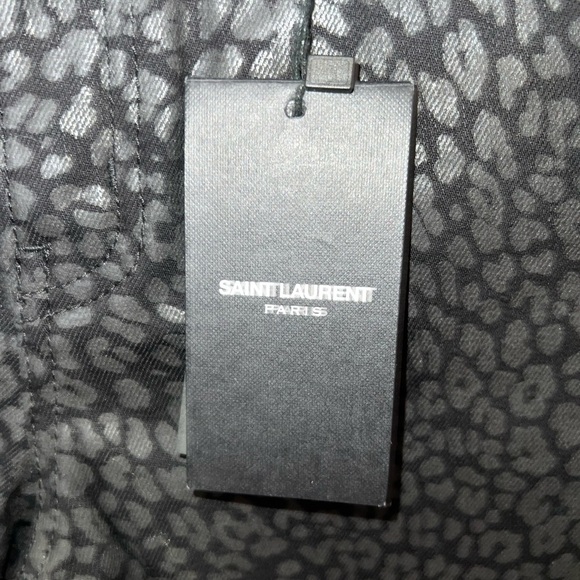 Yves St. Laurent NWT Snake Skin Print Skinny Jean Size 27 - Picture 4 of 9